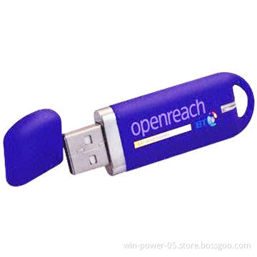 USB Flash Drive, Customized Logo and Real Full Capacity, Can be with Cute Accessories